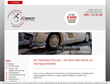 Tablet Screenshot of kfz-werkstatt-muenchen.de
